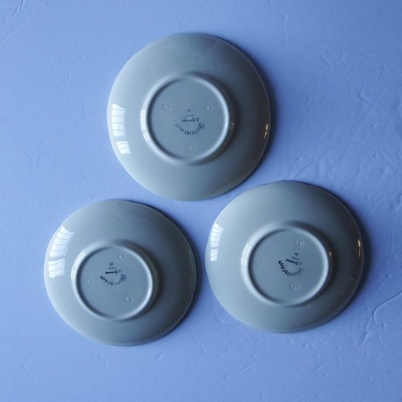 Vtg. Franciscan Desert Rose Tea Cup Saucers 5.5" - Picture 2 of 2